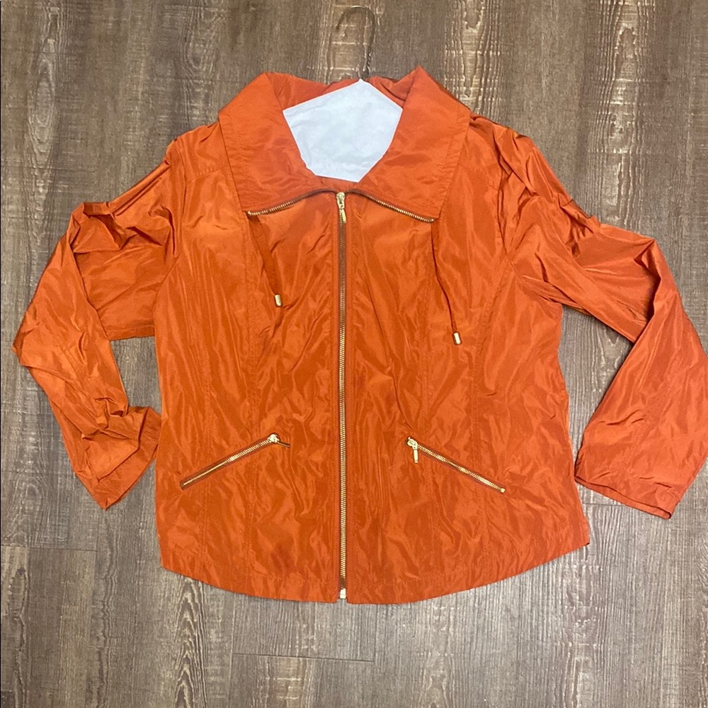 Chico’s/Zenergy jacket size 2 (large) Ezcellent condition- looks brand new